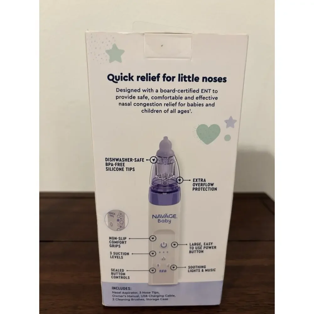 NAVAGE NASAL CARE Baby Electric Nasal Aspirator